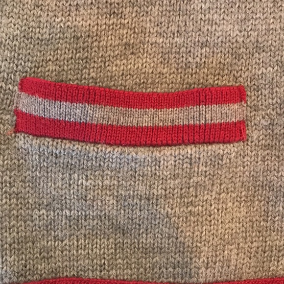 Vintage 1960s Evan Picone Wool Sweater Cardigan. Size Medium. - Picture 5 of 10